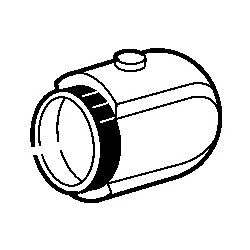 Hansa Temperatureinstellgriff max. 38 Grad C, Chrom, 59911726... HANSA-59911726 4015474036147 (Abb. 1)