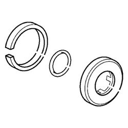 Hansa Rosette für Unterputz-Einbaukörper, Chrom, 59911737... HANSA-59911737 4015474092990 (Abb. 1)