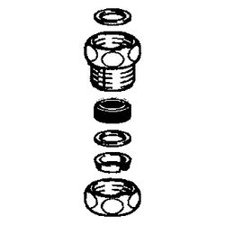 Hansa Anschlussnippel für Wasserhahn, 59912043... HANSA-59912043 4015474040618 (Abb. 1)