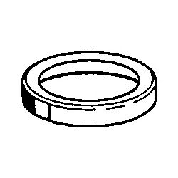 Hansa Rosette für Unterputz-Einbaukörper, Chrom, 59912259... HANSA-59912259 4015474063396 (Abb. 1)