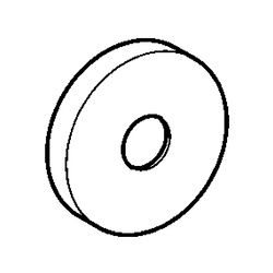Hansa Rosette, Durchmesser 84mm, Chrom, 59912430... HANSA-59912430 4015474069602 (Abb. 1)