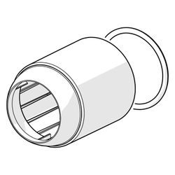 Hansa Abdeckkappe, ab 2011, Chrom, 59912511... HANSA-59912511 4015474072855 (Abb. 1)