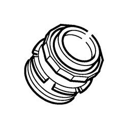 Hansa Befestigungsmutter M55x1, AF 45, 59912525... HANSA-59912525 4015474073050 (Abb. 1)