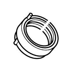 Hansa Murano Ring für Wasserhahn, 59912526... HANSA-59912526 4015474073074 (Abb. 1)