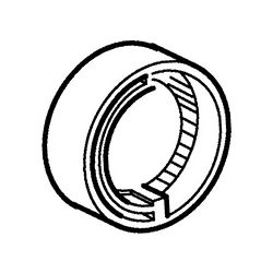 Hansa Temperaturanschlag 59912893 Chrom... HANSA-59912893 4015474125520 (Abb. 1)