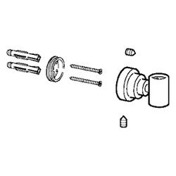 Hansa Wandhalter 59913028 Chrom... HANSA-59913028 4015474133891 (Abb. 1)