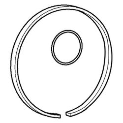 Hansa Gummidichtung für Unterputz-Einbaukörper, 59913045... HANSA-59913045 4015474136106 (Abb. 1)