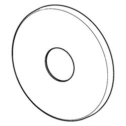 Hansa Rosette CLEAR 59913180 Durchmesser 60mm... HANSA-59913180 4015474164505 (Abb. 1)