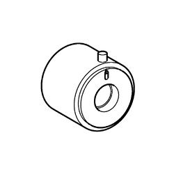 Hansa Temperatureinstellgriff, Chrom, 59913236... HANSA-59913236 4015474173927 (Abb. 1)