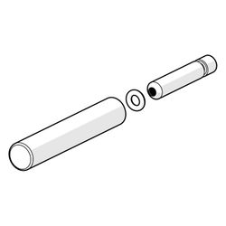 Hansa Stela Hebel 45mm, ab 2011, Chrom, 59913272... HANSA-59913272 4015474178694 (Abb. 1)