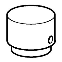 Hansa Umstellknopf, Chrom, 59913283... HANSA-59913283 4015474178816 (Abb. 1)