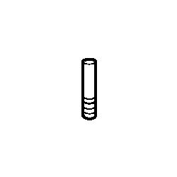 Hansa Stift M6, 21mm, Chrom, 59913284... HANSA-59913284 4015474178823 (Abb. 1)