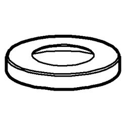 Hansa Rosette, M70x1, Durchmesser 72mm, 59913287... HANSA-59913287 4015474178854 (Abb. 1)