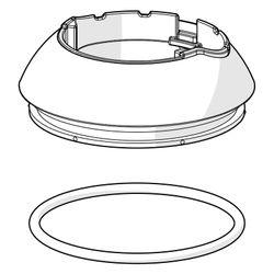 Hansa Designo Abdeckkappe, Chrom, 59913364... HANSA-59913364 4015474204201 (Abb. 1)