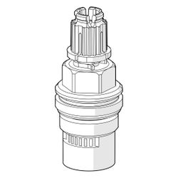 Hansa Oberteil, Anschlussgröße G 1/2", 59913491... HANSA-59913491 4015474217294 (Abb. 1)