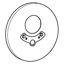 Hansa Pinto Rosette Durchmesser 160mm, Chrom, 59913538... HANSA-59913538 4015474222717 (Abb. 1)
