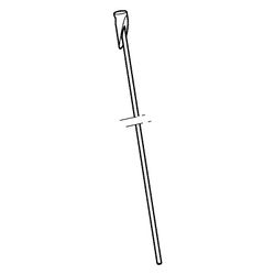 Hansa Zugstange mit Knopf, 59913587... HANSA-59913587 4015474215399 (Abb. 1)