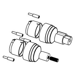 Hansa Verlängerungssatz, 20mm, 59913592... HANSA-59913592 4015474252080 (Abb. 1)