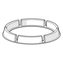Hansa Dichtungen 45x35,5x5,4mm, 59913651... HANSA-59913651 4015474251922 (Abb. 1)
