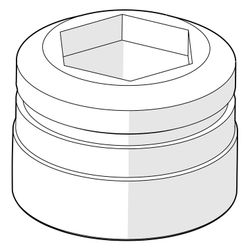 Hansa Montagering für Luftsprudler, Chrom, 59913654... HANSA-59913654 4015474252042 (Abb. 1)