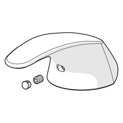 Hansa Hebel Pico, Länge 81mm, Chrom, 59913678... HANSA-59913678 4015474253681 (Abb. 1)