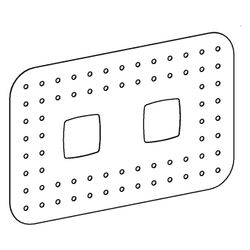 Hansa Matrix Collar für Unterputz-Einbaukörper, 59913684... HANSA-59913684 4015474253292 (Abb. 1)