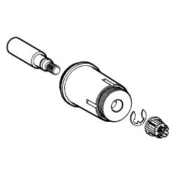 Hansa Matrix Spindel, Chrom, 59913689... HANSA-59913689 4015474253360 (Abb. 1)