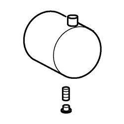 Hansa Absperrgriff, Chrom, 59913701... HANSA-59913701 4015474250062 (Abb. 1)