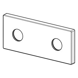 Hansa Rosette, 175x75mm, Chrom, 59913708... HANSA-59913708 4015474250123 (Abb. 1)
