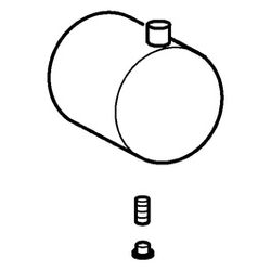 Hansa Griff für Unterputz-Einbaukörper, Chrom, 59913724... HANSA-59913724 4015474253667 (Abb. 1)