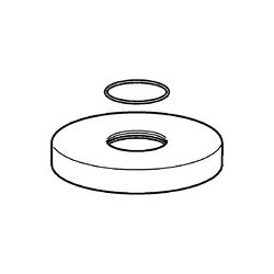 Hansa Designo Rosette 59913726 Durchmesser 135mm Chrom... HANSA-59913726 4015474253704 (Abb. 1)