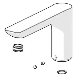 Hansa Auslauf Länge 180mm, Cascade Strahlregler, 59913736... HANSA-59913736 4015474255012 (Abb. 1)