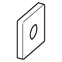 Hansa Rosette, 75x75mm, Chrom, 59913737... HANSA-59913737 4015474255432 (Abb. 1)