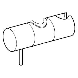 Hansa Schieber für Dusche, Chrom, 59913755... HANSA-59913755 4015474255609 (Abb. 1)