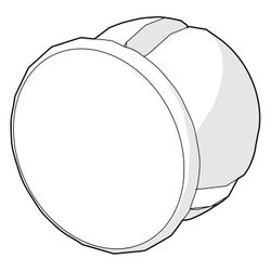 Hansa Blindstopfen, Chrom, 59913762... HANSA-59913762 4015474255708 (Abb. 1)