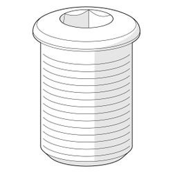 Hansa Schraube, Anschlussgröße M4x8, 59913851... HANSA-59913851 4015474258587 (Abb. 1)