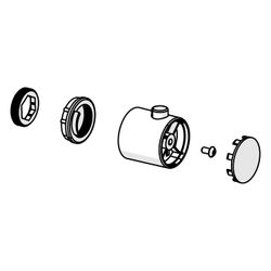 Hansa Absperrgriff, Chrom, 59913854... HANSA-59913854 4015474258617 (Abb. 1)