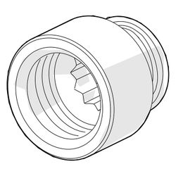 Hansa Verlängerungsschraubensatz, G 1/2", Schlüsselweite 12, 15mm, 59913863... HANSA-59913863 4015474258907 (Abb. 1)