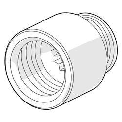 Hansa Verlängerungsschraubensatz, G 1/2", Schlüsselweite 12, 20mm, 59913864... HANSA-59913864 4015474258914 (Abb. 1)