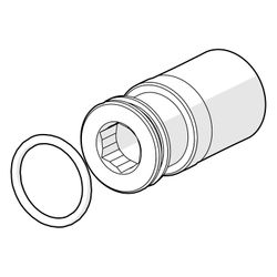 Hansa Gewindehülse G 1/2", 59913865... HANSA-59913865 4015474258921 (Abb. 1)