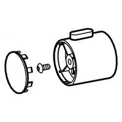 Hansa Temperatureinstellgriff, Chrom, 59913938... HANSA-59913938 4015474267664 (Abb. 1)