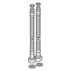 Hansa Schlauch, M10x1, G 3/8", Länge 65cm, 59913992... HANSA-59913992 4015474271777 (Abb. 1)