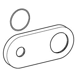 Hansa Rosette für Unterputz-Einbaukörper, Chrom, 59914020... HANSA-59914020 4015474272293 (Abb. 1)