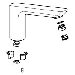 Hansa Auslauf Ausladung 116mm, Chrom, 59914023... HANSA-59914023 4015474272323 (Abb. 1)