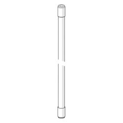 Hansa Schlauch, Länge 140cm, 59914032... HANSA-59914032 4015474272675 (Abb. 1)