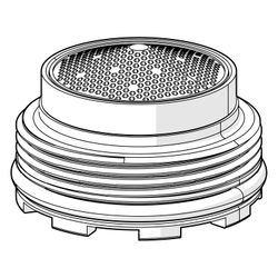Hansa Luftsprudler, M21,5x1, 5l/min, 59914094... HANSA-59914094 4015474275416 (Abb. 1)