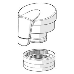 Hansa Temperatureinstellgriff, 59914112... HANSA-59914112 4015474275591 (Abb. 1)