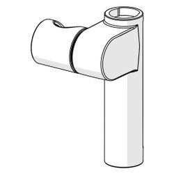 Hansa Schieber für Dusche, Chrom, 59914147... HANSA-59914147 4015474275942 (Abb. 1)