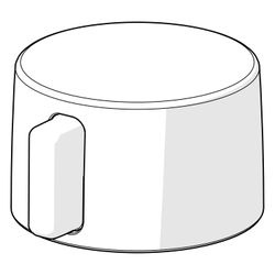 Hansa Temperatureinstellgriff, Chrom, 59914153... HANSA-59914153 4015474276000 (Abb. 1)