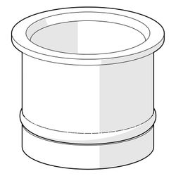 Hansa Kunststoffadapter, 18/20,6, Chrom, 59914159... HANSA-59914159 4015474276062 (Abb. 1)